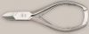 Pince à ongles HB mors concaves branches quadrillées 14 cm