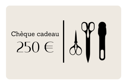 Chèque cadeau Tous les ciseaux 250€