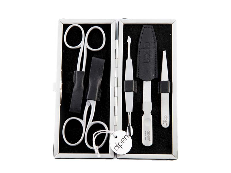 Trousse manucure Alpen 5p noir