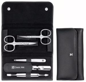 TROUSSE MANUCURE ZWILLING CLASSIC INOX - 5 PIÈCES NOIR