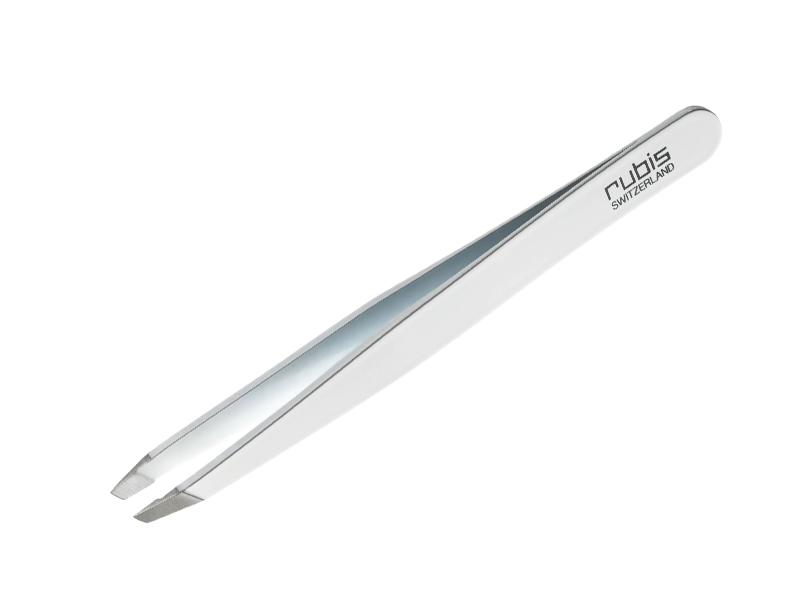 Pince à épiler Rubis Classic blanche