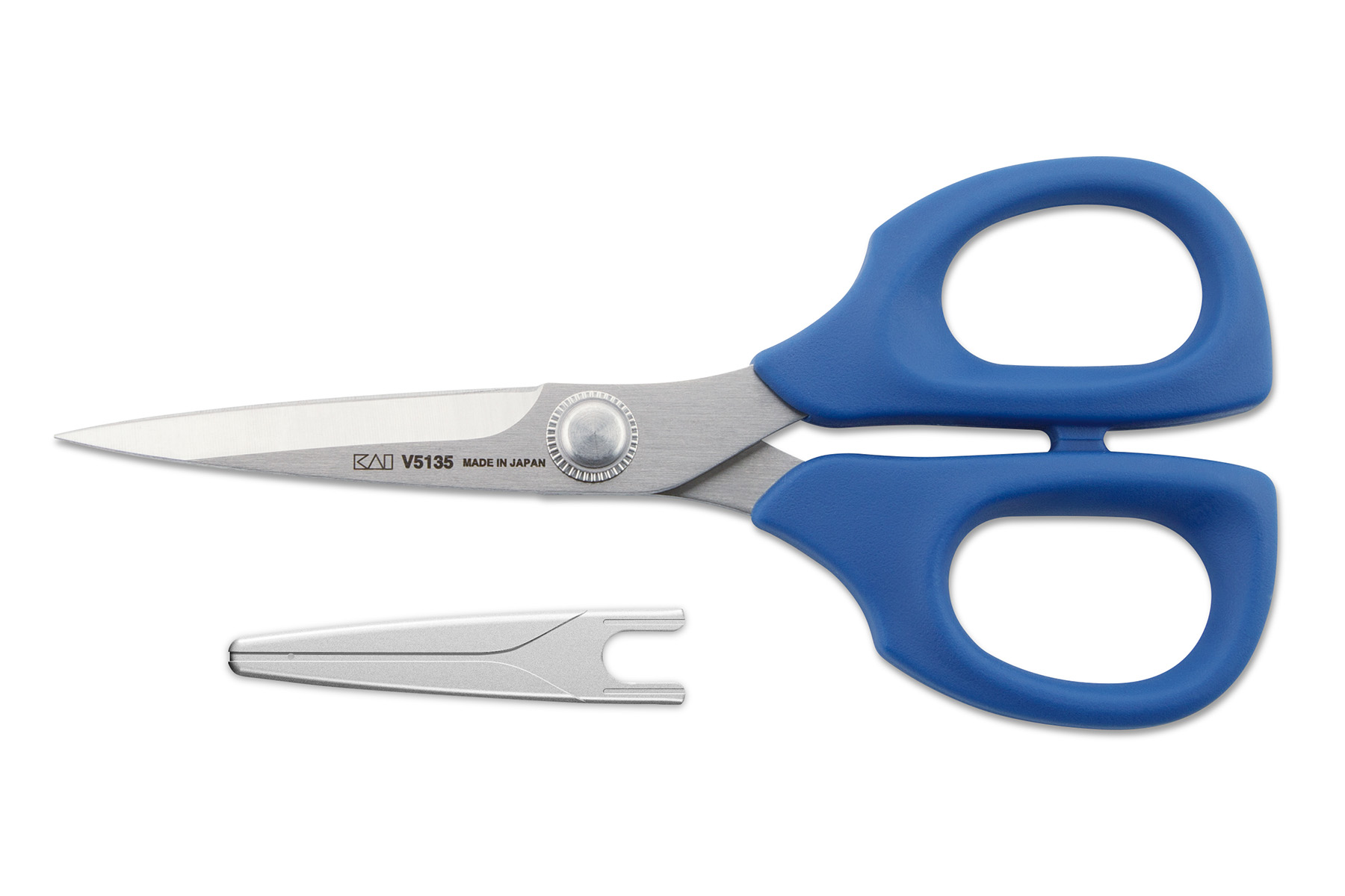 Ciseaux Kai multi-usages édition bleue - 13,5 cm