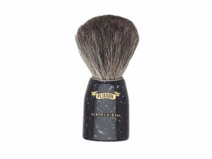 BLAIREAU PLISSON PUR GRIS - MONTURE NOIR MOUCHETE