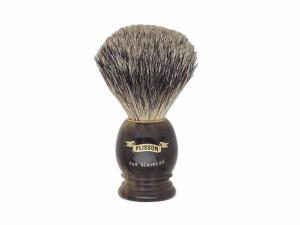 BLAIREAU PLISSON PUR GRIS - MONTURE FAÇON CORNE