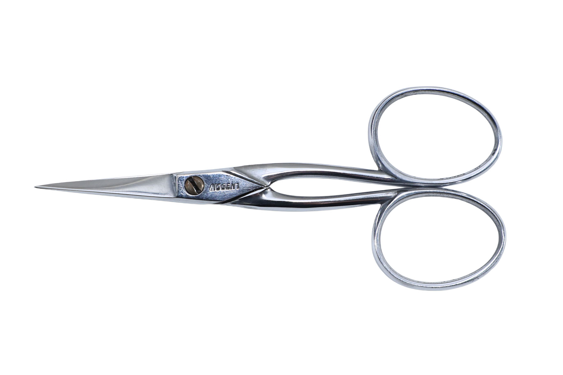 Ciseaux artisanal des Frères Henry à broder lame plate 9 cm - modèle Bancal