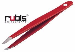 PINCE A ÉPILER RUBIS SWISS LINE CLASSIC - ROUGE