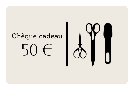 Chèque cadeau Tous les ciseaux 50€